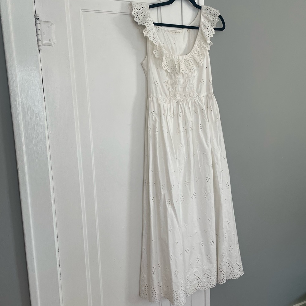 DÔEN Farrah Dress in Salt